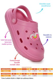 Resim Kiko Kids Bester Eva Plaj Havuz Okul Kreş Kız Çocuk Terlik Pembe 