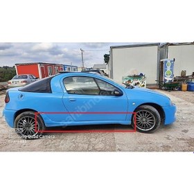 Resim Opel Tigra Yan Marşpiyel Takımı (fiber-boyasız) 