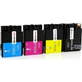 Resim Hp Officejet 6700 Premium Uyumlu Kartuş Takım / Hp 932Xl 933Xl C2 
