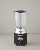 Resim Empressco Retro tasarımlı şık siyah sürahi ve blender seti, pratik kullanım kolaylığı sağlar. 