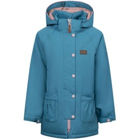 Resim Trespass Roselettie Rain Jacket Kız Çocuk Mavi Yağmurluk 