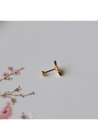 Resim Anka Kuşu Helix Piercing Kıkırdak Cerrahi Çelik Gold Renk Renkli 