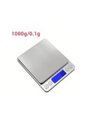 Resim Willowhaven Fodwet Paslanmaz Çelik 1000g/0.1g Hassas Mutfak Terazisi Altın Gümüş Takı Gümüşi 1000g/0.1g 