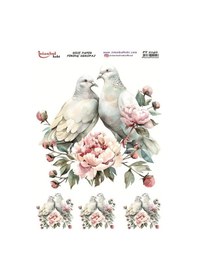 Resim Pirinç Dekopaj Kağıdı 30x42cm Pt-2140 