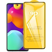 Resim Sm Galaxy F62 - M62 9D Full Glue Tempered Cam Ekran Koruyucu Siyah (503300090) 