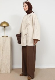 Resim moda auram Bağcıklı Kimono 