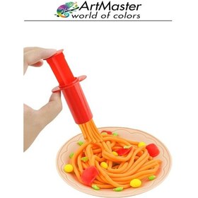 Resim Renkli Oyun Hamuru Enjektör Seti 4 Lü 1 Paket 4 Çeşit Enjektör Oyun Hamuru Kalıbı Okul Öncesi Kreş Etkinlik Aktivite Çok Renkli 