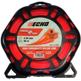 Resim Echo Misina 3.3mm 46metre 8 Köşe Turuncu 