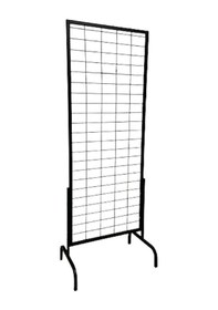 Resim Ayaklı Tel Pano 60x150 CM, Telefon Aksesuar Standı, Mağaza Askılı 