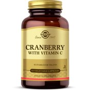 Resim SOLGAR Cranberry With Vitamin C 60 Kapsül 