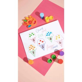 Resim ChildGen Parmak Boya Resim Defteri (Finger Paper Pad) 