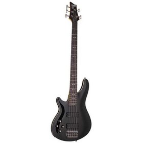 Resim Schecter Omen-5 LH Solak Bas Gitar (Gloss Black) 