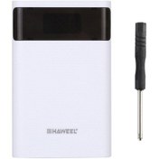 Resim Willowhaven Türkçe Power Bank Dıy 18650 Kabuk, 2 Usb Çıkışı, Hızlı Şarj, Ekran, Beyaz 