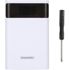 Resim Willowhaven Türkçe Power Bank Dıy 18650 Kabuk, 2 Usb Çıkışı, Hızlı Şarj, Ekran, Beyaz 