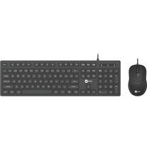 Resim LENOVO LECOO CM102 USB KABLOLU SİYAH Q KLAVYE MOUSE SET 