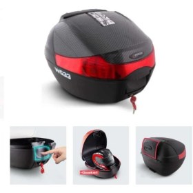 Resim Wogen Karbon Çanta 33 L - Sırt Dayamalı Premıum - Siyah - 1401 022 