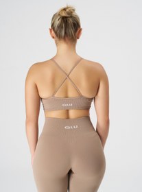 Resim Qlu Attractive Collection Women's Seamless Triangle Bra/Sports Bra 