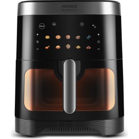 Resim Karaca Gourmet Xxxl Smart Screen Inox Cam Hazneli Airfryer 