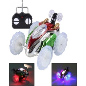 Resim EC Shop Mtg Oyuncak Dasher Uzaktan Kumandalı Takla Atan Işıklı Çılgın Akrobat Oyuncak Araba 