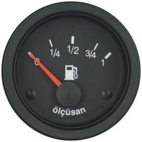 Resim Genel Markalar ÖLÇÜSAN 12 VOLT YAKIT SAATİ GÖSTERGESİ 52MM 210106A 