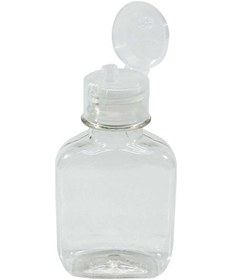 Resim 100 Adet Boş Flip Top Kapaklı Kolonya - Dezenfektan Şişesi 110 Ml 