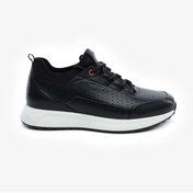 Resim Greyder 17981 Siyah Hakiki Deri Erkek Sneaker Ayakkabı 