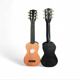 Resim Hawiian U202-NT 6 Telli Çocuk Gitarı (Naturel) | Doğal Ahşap Görünümü Yumuşak Teller Sayesinde Parmak Acıtmaz İdeal Eğitim Gitarı 