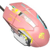 Resim Sones Leaven X6 6 Tuşlu Oyun Bilgisayarı Ergonomik Kablolu Fare, Kablo Uzunluğu: 1,42 M Diğer 