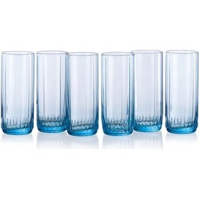 Resim 420765 Leia Su Ve Meşrubat Bardağı Turkuaz Renk 310 Cc 6'lı 