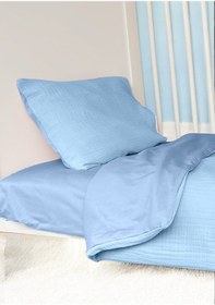 Resim Joyous Mom Kids 4bebek Nevresim Set Katlı Müslin Bebek Nevresim Takımı Organik... 