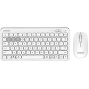 Resim EVEREST Lumi KM-BT903 3in1 3 BT + 2.4 1600dpi Ultra İnce Q 4 Cihaz Bağlantılı Klavye ve Mouse Set 