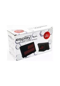Resim Esplay Dual Para Sayma Makinesi Müşteri Ekranı Birçok Makineye Uyumludur 