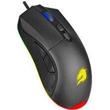 Resim GameBooster M626 Titan RGB Siyah Profesyonel Oyuncu Mouse 