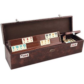 Resim Star Oyun Elit Okey Takımı Deri Kilitli Kutu - 1140017 