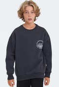 Resim LONE Unisex Çocuk Sweatshirt Koyu Gri 