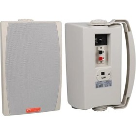 Resim Magicvoice Mv-03 16 cm 60 Watt Komütatörlü Hat Trafolu Beyaz Sütun Hoparlör (2'li Takım) 