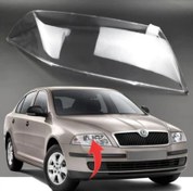 Resim Skoda Octavia 2 2004-2008 Sol Far Camı 