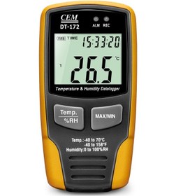 Resim Dt-172 Sıcaklık Ve Nem Kayıt Cihazı 