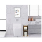 Resim Bk Home Doğal Masif Ahşap Tuvalet Kağıtlığı Ve Dekoratif Ahşap Be (551052280) 