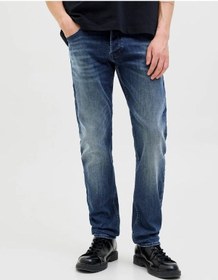 Resim Jack & Jones Jjiglenn Jjoriginal Cb 820 Noos Erkek Jean Pantolon-32748 Mavi 