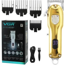 Resim Cdwishbest Altın Tarzı Vgr Olie Hoofd Elektrische Tondeuse Professionele Kapper Yüksek Güçlü USB Opladen Scheermes Metal Haar Giyotin Mannen Baard Trim (Yurt Dışından) 