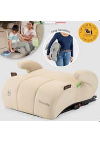 Resim Elele Robustofix I-size Yükseltici Oto Koltuğu İsofix 125-150 Cm 15-36 Kg Bej 
