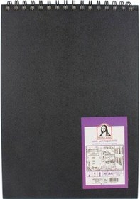 Resim Südor Mona Lisa Spiralli Sert Kapak Eskiz Defteri A4 100 G 80 Y 