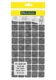 Resim Pacıfıc Gri Yapışkanlı Keçe 20mm X 20mm 