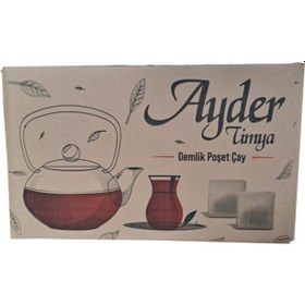 Resim Ayder Timya Siyah Demlik Poşet Çay 6 KG 