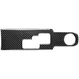 Resim Nissan Gtr R35 2008-2016 İçin Araba Karbon Fiber Vites Değiştirme Paneli Dekoratif Etiket, Sol Ve Sağ Sürücü Evrensel 1 Adet 