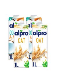 Resim Alpro Hindistan Cevizi Badem & Yulaf Sütü 4'lü 