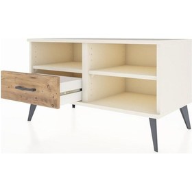 Resim Hyperion Şifonyer 2 Raflı Tek Çekmeceli 88x44x48 Aytaşı-aytaşı/çam Aytaşı/çam 