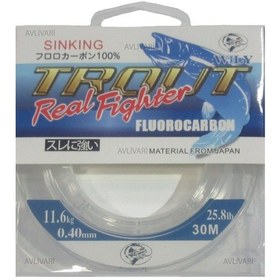 Resim Wıly Trout Real Fighter 30M Spin Lrf Fluorocarbon Misina 