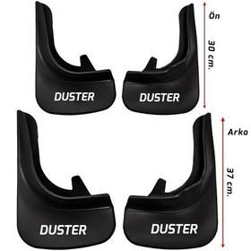 Resim Dacia Duster Paçalık Tozluk Çamurluk Ön Arka 4 Lü Set 
